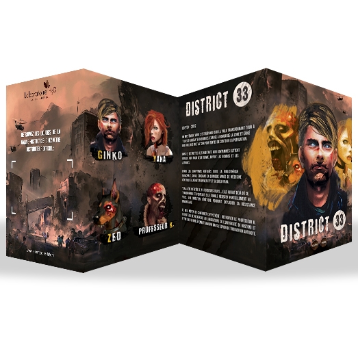 PLV Pack Dépliants DISTRICT 33