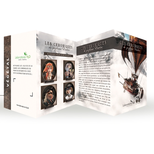PLV Pack Dépliants LES CHRONIQUES PLV Pack Dépliants LES CHRONIQUES