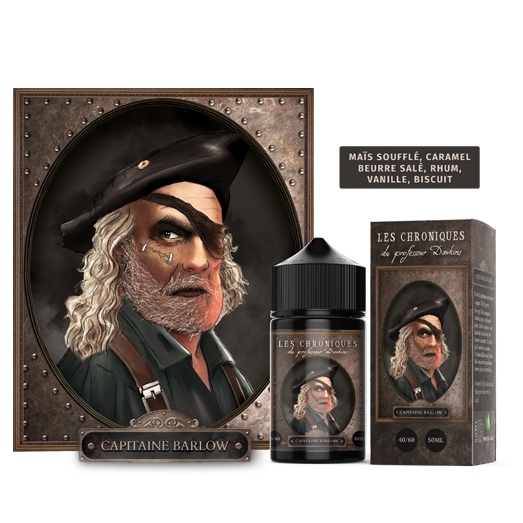 Capitaine Barlow 50ml LES CHRONIQUES DU PROFESSEUR DAWKINS Capitaine Barlow 50ml LES CHRONIQUES DU PROFESSEUR DAWKINS